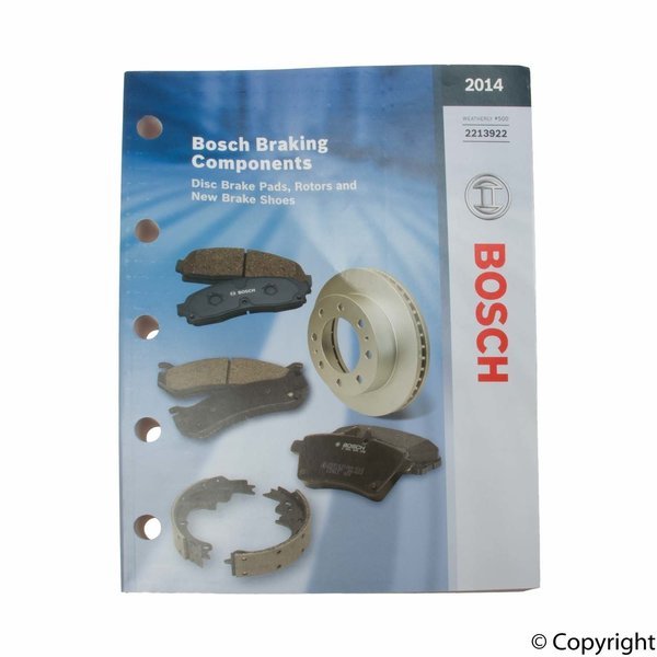 Brake Cat, 2213922, Bosch, Mfr#: 2213922